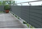 Polyester Balkonumrandung 65 x 500 cm Anthrazit