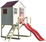 Wendi Toys Kinderspielturm Tiger inkl. Veranda & Rutsche 242 cm x 197 cm x 290 c
