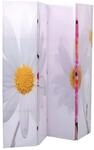 vidaXL Raumteiler Klappbar 160 x 170 cm Blume 240477