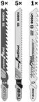 Bosch Stichs&auml;geblatt-Set Holz 15er-Pack
