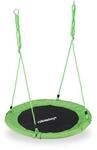 Relaxdays Nestschaukel Stahl Gr&uuml;n H&ouml;henverstellbar 90 cm 2,5 kg