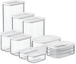 Mepal Modula Vorratsdosen-Set 9-teilig Wei&szlig;
