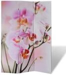 vidaXL Raumteiler Klappbar 120 x 170 cm Blume 240475