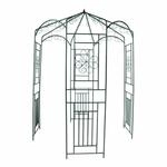 vidaXL Rosenpavillon 250 cm Dunkelgr&uuml;n