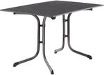 Sieger Boulevard-Klapptisch 120 x 80 cm mit vivodur-Tischplatte Eisengrau