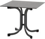 Siena Garden Klapptisch Sola Quadratisch HPL Anthrazit 80 cm x 80 cm
