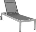 Acamp Liege Rimini 198 cm x 60 cm x 35 cm Platin-Graphit