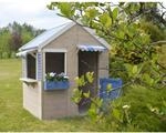 Wendi Toys Kinderspielhaus Delfin Kaufmannsladen inkl. Markisen 155 cm x 120 cm