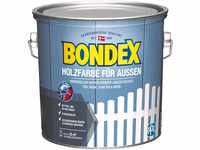 Bondex Holzfarbe für Aussen Anthrazit 2,5 L