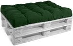 Beautissu ECO Style Palettenkissen Sitz 120x80x15cm Dunkelgr&uuml;n
