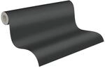 A.S. Cr&eacute;ation Tapete Uni Schwarz 53 cm x 10,05 m AS-371781