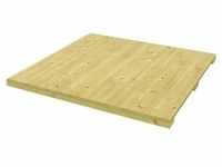 Skan Holz Fußboden für Gartenhaus CrossCube Gr. 3 B x T 253 cm x 253 cm