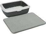 Trixie Sieb-Vorleger f&uuml;r Katzentoiletten Eva 35 cm &times; 45 cm Grau