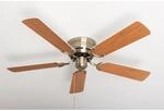 Pepeo Extra flacher Deckenventilator Pepeo Kisa Deluxe Messing Antik Fl&uuml;gel...
