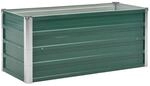 vidaXL Garten-Hochbeet Verzinkter Stahl 100x40x45 cm Gr&uuml;n 44855