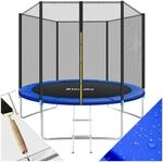 Tectake Trampolin Garfunky &Oslash; 305 cm &nbsp; Gs Zertifiziert Mit Sicherheitsnetz 305 x