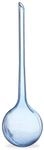 Relaxdays Bew&auml;sserungskugeln 4er Set PVC Blau Dosiert &oslash; 8 cm x 27 cm 250 ml