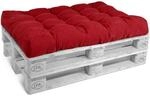 Beautissu ECO Style Palettenkissen Sitz 120x80x15cm Rot