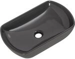 Fackelmann Aufsatzbecken oval 50 cm Grau