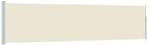 vidaXL Ausziehbare Seitenmarkise 120&times;500 cm Creme 48389