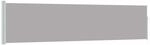 vidaXL Ausziehbare Seitenmarkise 120&times;500 cm Grau 48392