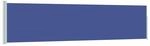 vidaXL Ausziehbare Seitenmarkise 120&times;500 cm Blau 48390