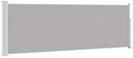vidaXL Ausziehbare Seitenmarkise 100x300 cm Grau 48374