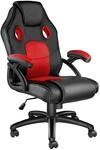Tectake B&uuml;rostuhl Mike Ergonomische Form Dicke Polsterung 69 x 68 x 114 50 cm