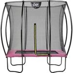 EXIT Silhouette Trampolin Rosa 153x214cm