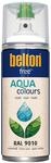 Belton Free AQUAcolours Buntlack RAL 9010 Reinwei&szlig; matt 400 ml