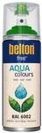 Belton Free AQUAcolours Buntlack RAL 6002 Laubgr&uuml;n matt 400 ml