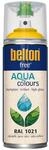 Belton Free AQUAcolours Buntlack RAL 1021 Rapsgelb hochgl&auml;nzend 400 ml