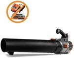 FUXTEC 20V Akku Laubbl&auml;ser FX-E1LB20 137Km/h Blasgeschwindigkeit