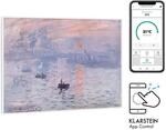 Klarstein Wonderwall Air Art Smart Infrarotheizung 80x60 cm 500 W Wandmontage