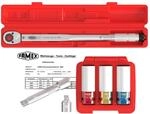 Famex Drehmomentschl&uuml;ssel-Set 10886-3N-KS 12,5 mm (1/2 Zoll) mit...