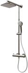 Schulte ExpressPlus Duschsystem Rain Classic mit Thermostat Kopfbrause eckig