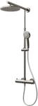 Schulte ExpressPlus Duschsystem Rain Classic mit Thermostat Kopfbrause rund