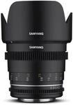 Samyang Normal Cine- Und Video Objektiv Mf 50Mm T1,5 Vdslr Mk2 Sony E