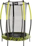EXIT Tiggy junior Trampolin Schwarz-Gr&uuml;n &Oslash;140cm m. Sicherheitsnetz