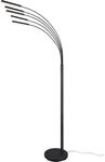 Reality LED Stehleuchte Reed Schwarz matt 1955 mm x 305 mm x 857 mm