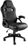Tectake B&uuml;rostuhl Tyson Ergonomische Form Dicke Polsterung 66 x 65 x 121 50 cm