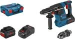 Bosch Professional Akku-Bohrhammer GBH 18V-26 F mit 2 Akkus & GAL in L-Boxx