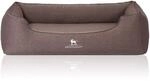 Knuffelwuff Hundebett Leano Orthop&auml;disch Velours &Uuml;bergr&ouml;&szlig;e XXXL 155 x 105cm...