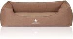 Knuffelwuff Hundebett Leano Orthop&auml;disch Velours &Uuml;bergr&ouml;&szlig;e XXXL 155 x 105cm
