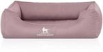 Knuffelwuff Hundebett Leon Orthop&auml;disch Wasserabweisend Velours M-L 85 x 63cm...