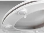 Wenko WC-Sitz Gubbio Antibakteriell Absenkautomatik Duroplast 37 x 44,5 cm Wei&szlig;