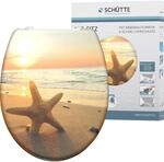 Sch&uuml;tte WC-Sitz Sea Star Duroplast mit Absenkautomatik & Schnellverschluss