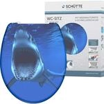 Sch&uuml;tte WC-Sitz Shark Duroplast mit Absenkautomatik & Schnellverschluss