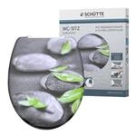 Sch&uuml;tte WC-Sitz Stone Duroplast mit Absenkautomatik & Schnellverschluss