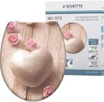 Sch&uuml;tte WC-Sitz Romantic Duroplast mit Absenkautomatik & Schnellverschluss